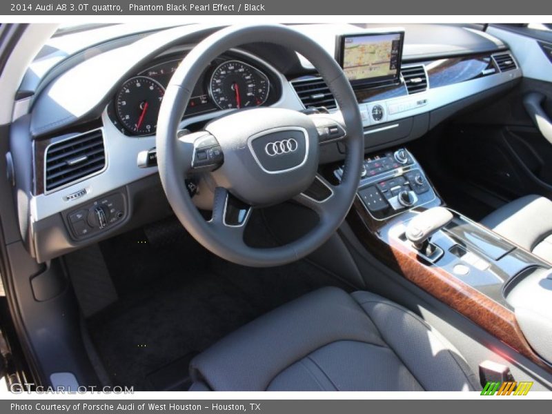  2014 A8 3.0T quattro Black Interior