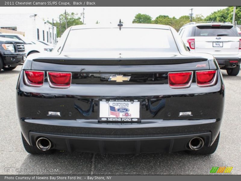 Black / Black 2011 Chevrolet Camaro SS/RS Coupe