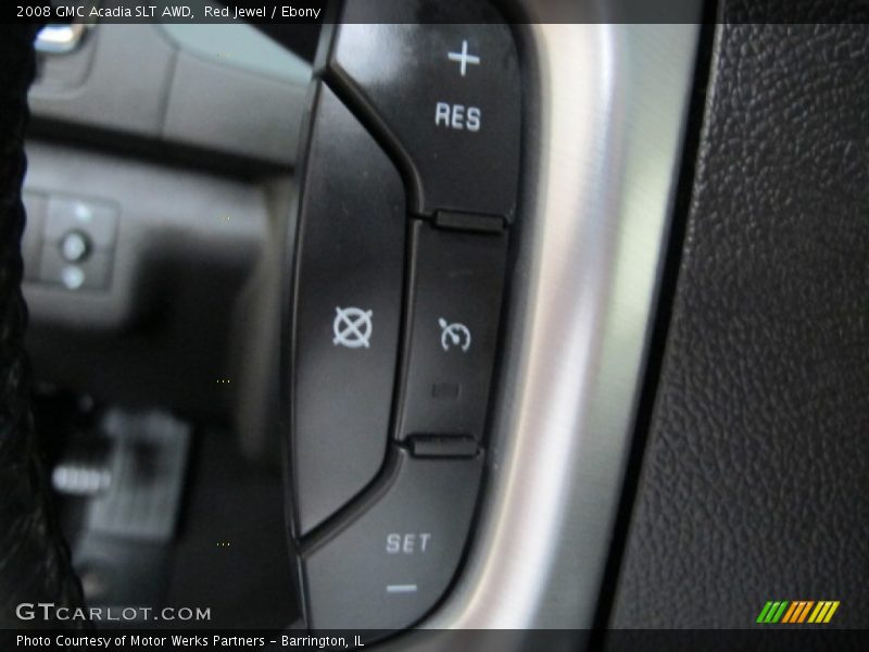 Red Jewel / Ebony 2008 GMC Acadia SLT AWD