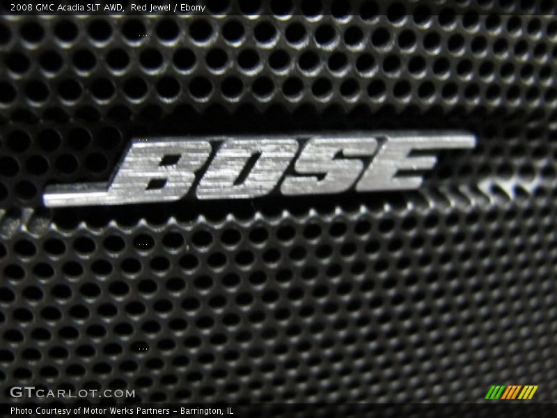 Red Jewel / Ebony 2008 GMC Acadia SLT AWD