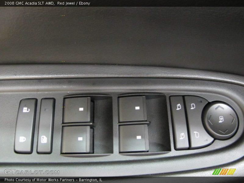 Red Jewel / Ebony 2008 GMC Acadia SLT AWD