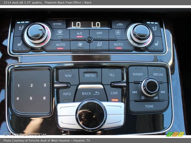 Controls of 2014 A8 3.0T quattro