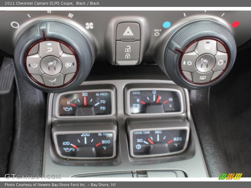 Controls of 2011 Camaro SS/RS Coupe