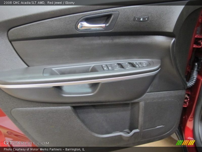 Red Jewel / Ebony 2008 GMC Acadia SLT AWD