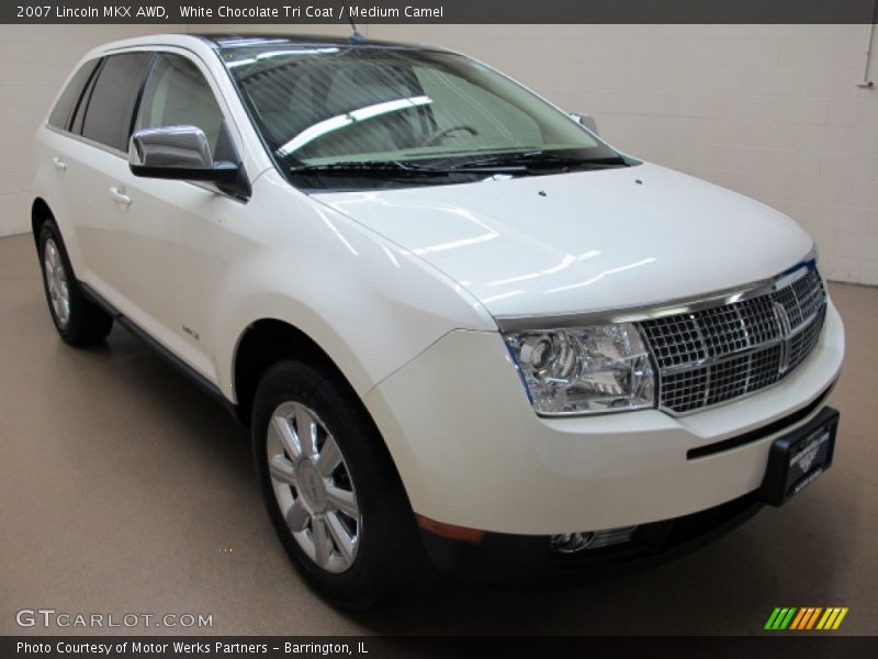 White Chocolate Tri Coat / Medium Camel 2007 Lincoln MKX AWD