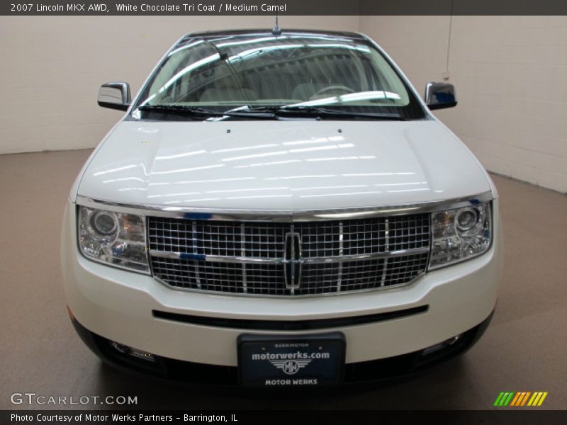 White Chocolate Tri Coat / Medium Camel 2007 Lincoln MKX AWD