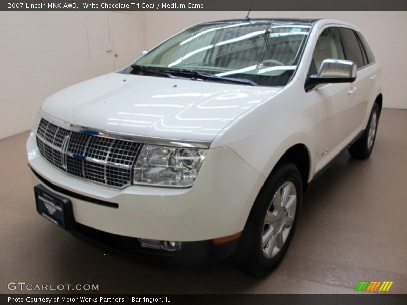 White Chocolate Tri Coat / Medium Camel 2007 Lincoln MKX AWD
