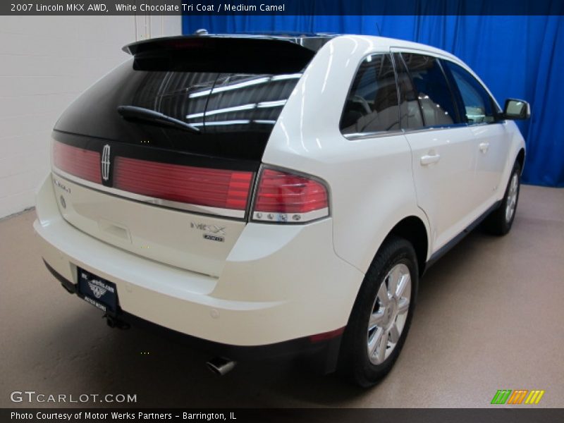 White Chocolate Tri Coat / Medium Camel 2007 Lincoln MKX AWD