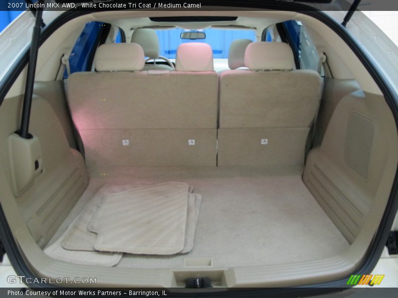 White Chocolate Tri Coat / Medium Camel 2007 Lincoln MKX AWD