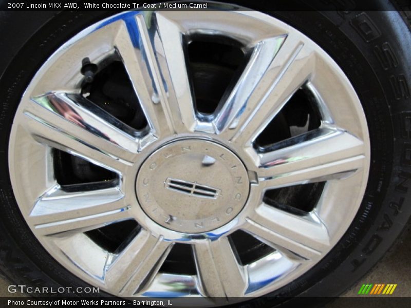 White Chocolate Tri Coat / Medium Camel 2007 Lincoln MKX AWD