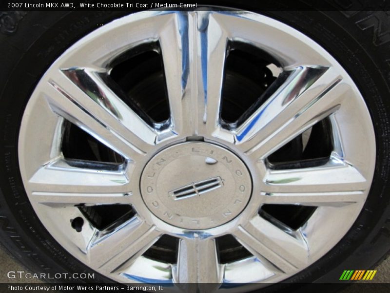 White Chocolate Tri Coat / Medium Camel 2007 Lincoln MKX AWD