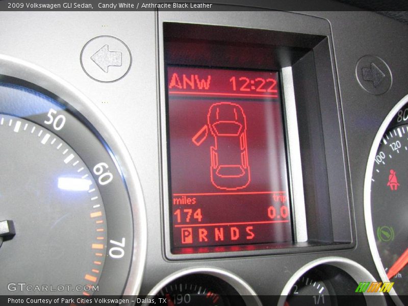 Candy White / Anthracite Black Leather 2009 Volkswagen GLI Sedan