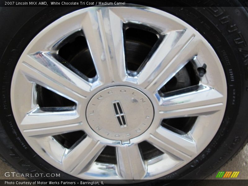 White Chocolate Tri Coat / Medium Camel 2007 Lincoln MKX AWD