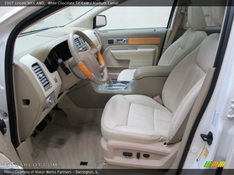 White Chocolate Tri Coat / Medium Camel 2007 Lincoln MKX AWD