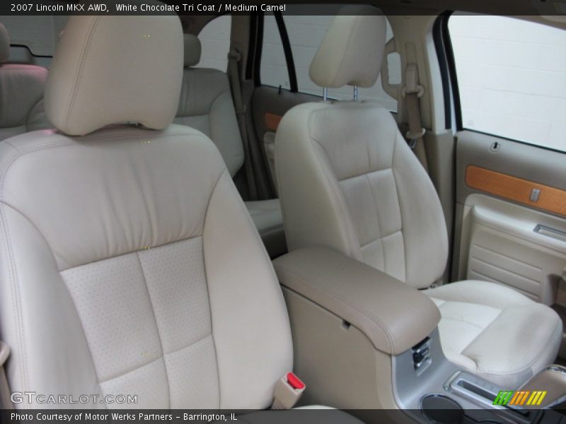 White Chocolate Tri Coat / Medium Camel 2007 Lincoln MKX AWD