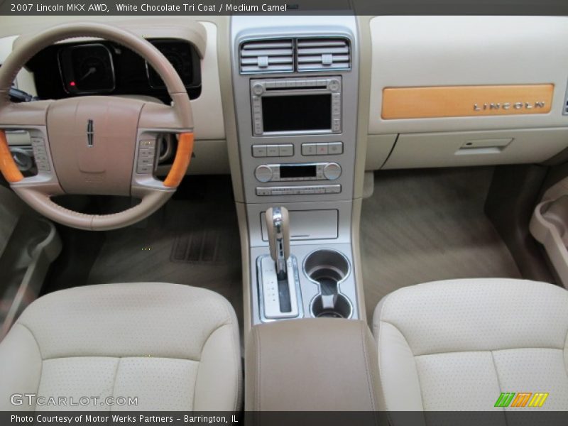 White Chocolate Tri Coat / Medium Camel 2007 Lincoln MKX AWD
