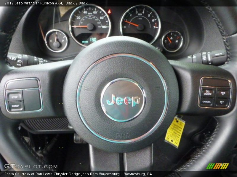 Black / Black 2012 Jeep Wrangler Rubicon 4X4