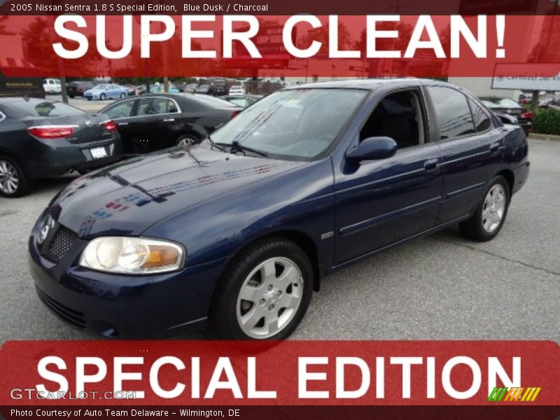 Blue Dusk / Charcoal 2005 Nissan Sentra 1.8 S Special Edition