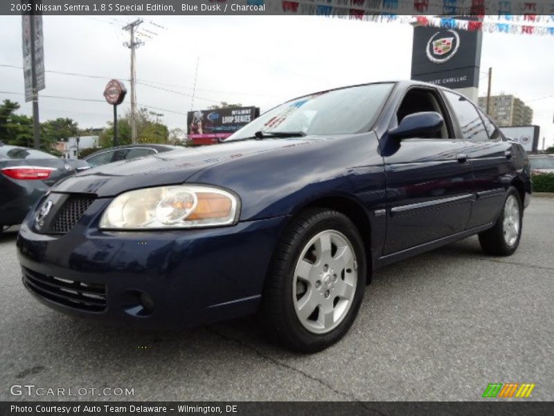 Blue Dusk / Charcoal 2005 Nissan Sentra 1.8 S Special Edition