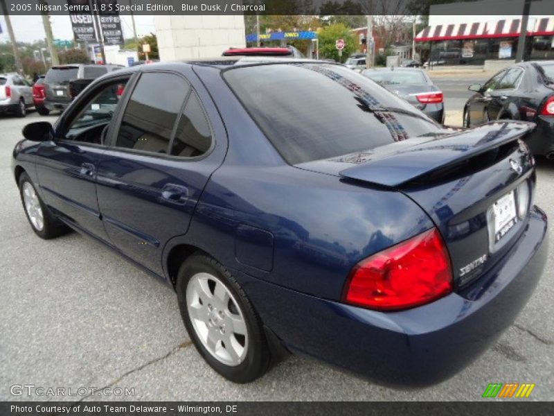 Blue Dusk / Charcoal 2005 Nissan Sentra 1.8 S Special Edition