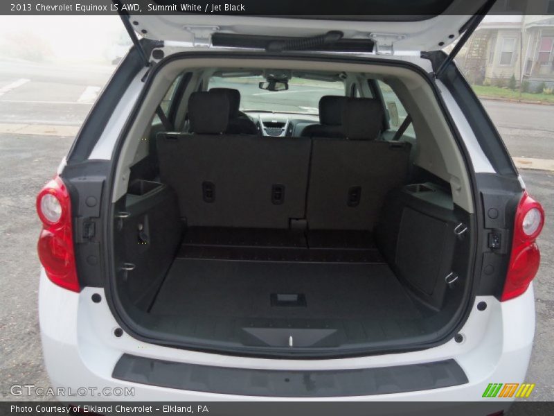 Summit White / Jet Black 2013 Chevrolet Equinox LS AWD