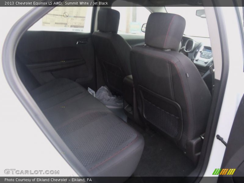 Summit White / Jet Black 2013 Chevrolet Equinox LS AWD