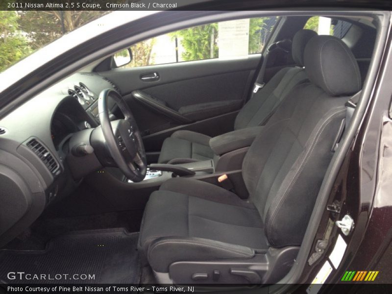 Crimson Black / Charcoal 2011 Nissan Altima 2.5 S Coupe