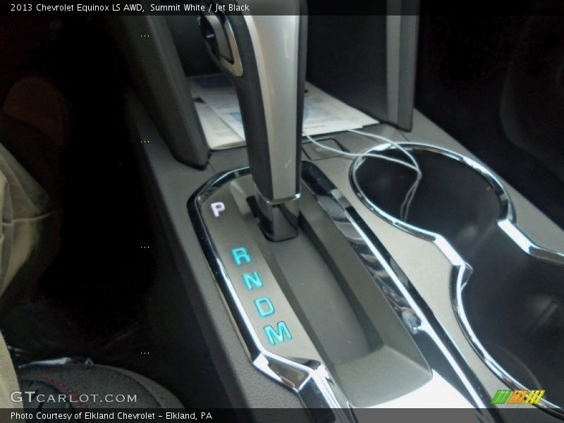 Summit White / Jet Black 2013 Chevrolet Equinox LS AWD