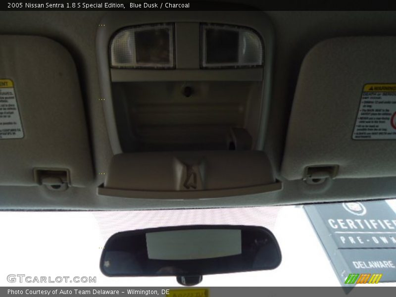 Blue Dusk / Charcoal 2005 Nissan Sentra 1.8 S Special Edition