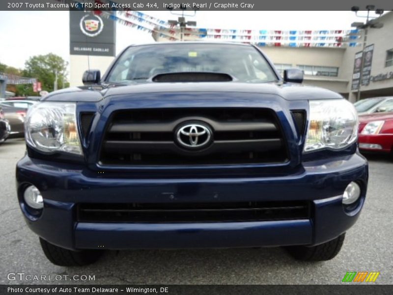 Indigo Ink Pearl / Graphite Gray 2007 Toyota Tacoma V6 TRD Sport Access Cab 4x4