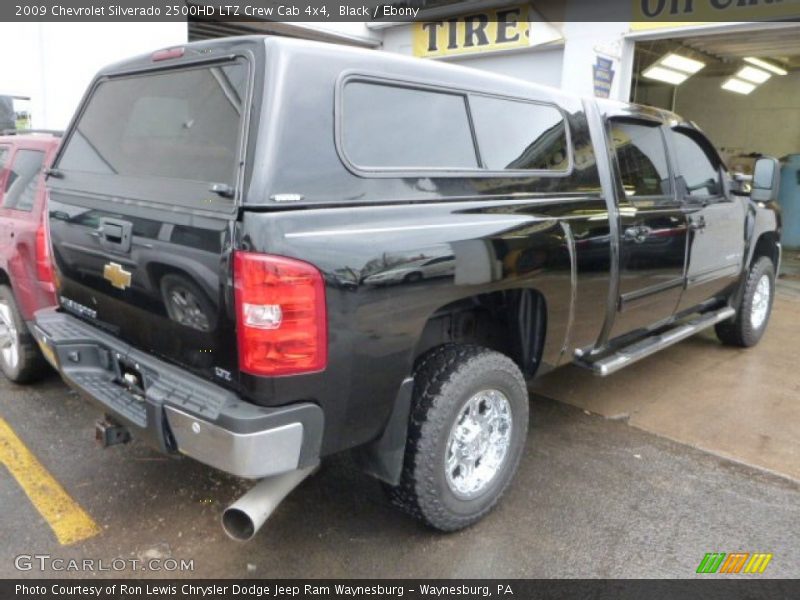 Black / Ebony 2009 Chevrolet Silverado 2500HD LTZ Crew Cab 4x4