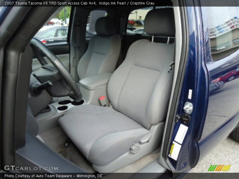 Indigo Ink Pearl / Graphite Gray 2007 Toyota Tacoma V6 TRD Sport Access Cab 4x4