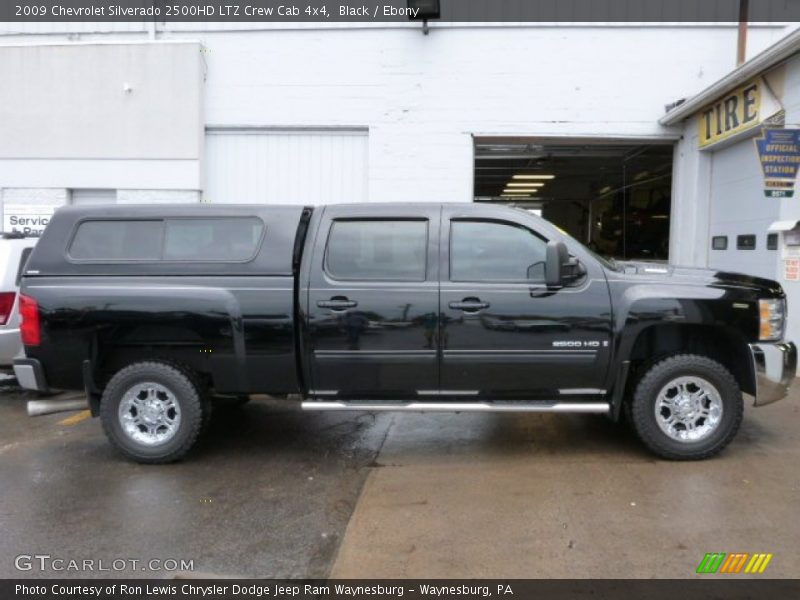 Black / Ebony 2009 Chevrolet Silverado 2500HD LTZ Crew Cab 4x4
