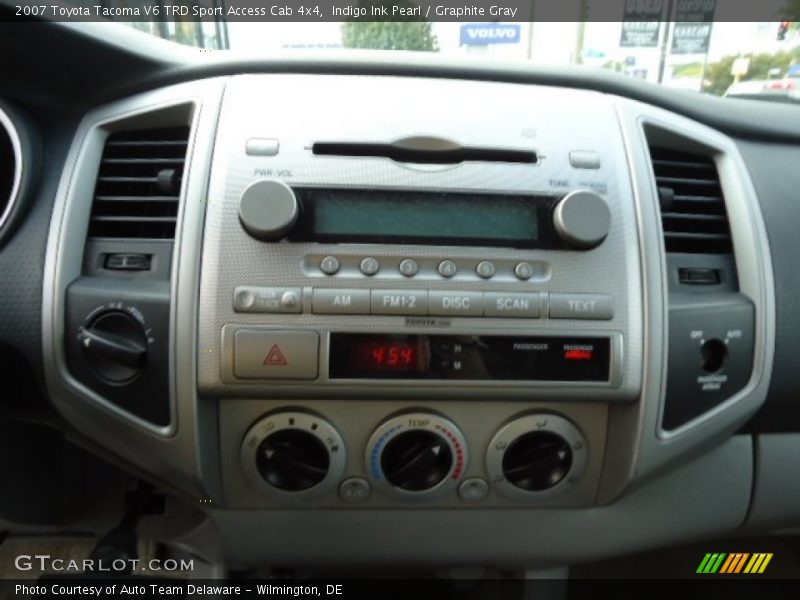 Indigo Ink Pearl / Graphite Gray 2007 Toyota Tacoma V6 TRD Sport Access Cab 4x4
