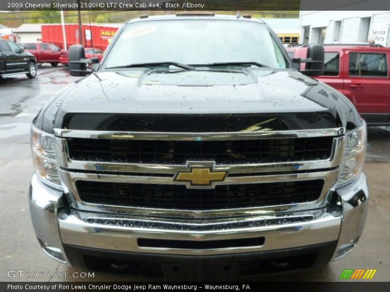Black / Ebony 2009 Chevrolet Silverado 2500HD LTZ Crew Cab 4x4