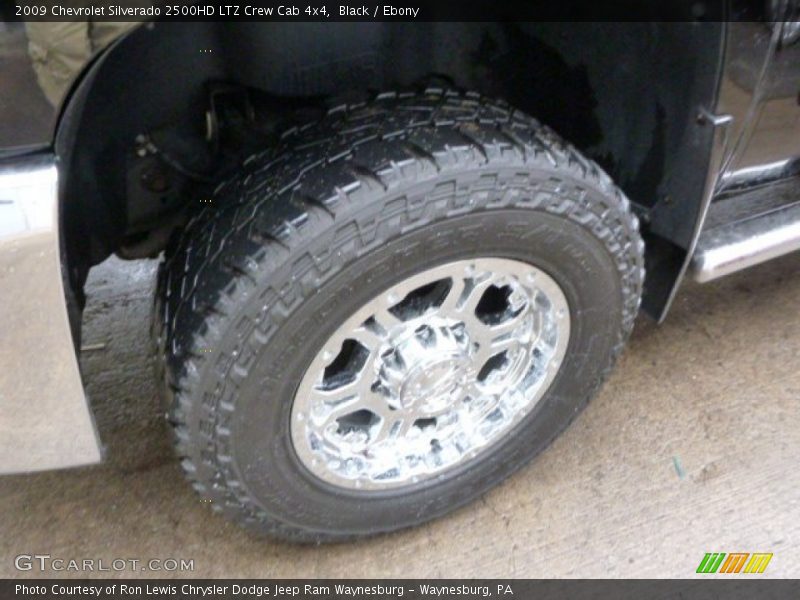 Black / Ebony 2009 Chevrolet Silverado 2500HD LTZ Crew Cab 4x4