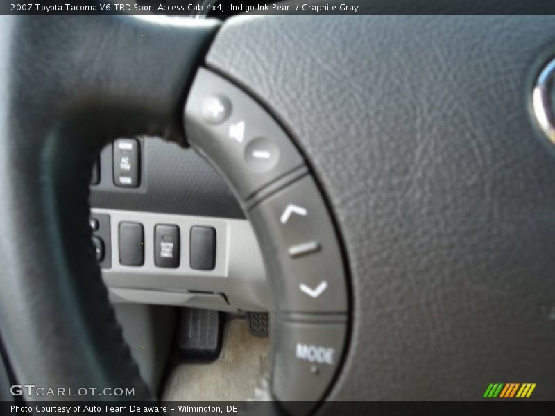 Indigo Ink Pearl / Graphite Gray 2007 Toyota Tacoma V6 TRD Sport Access Cab 4x4