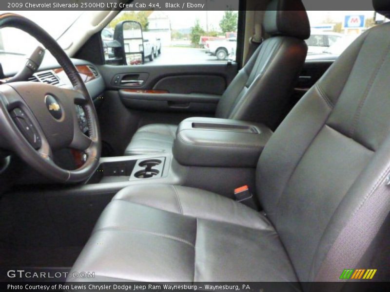 Black / Ebony 2009 Chevrolet Silverado 2500HD LTZ Crew Cab 4x4