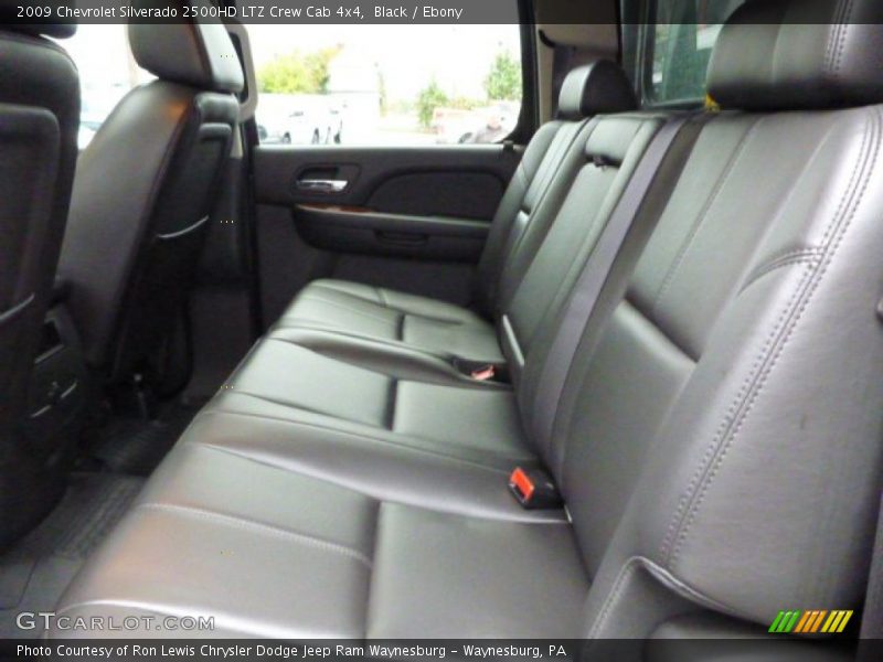 Black / Ebony 2009 Chevrolet Silverado 2500HD LTZ Crew Cab 4x4