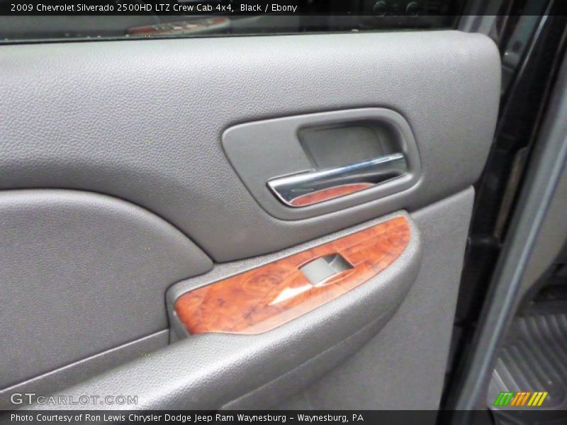 Black / Ebony 2009 Chevrolet Silverado 2500HD LTZ Crew Cab 4x4