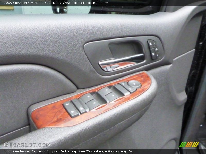 Black / Ebony 2009 Chevrolet Silverado 2500HD LTZ Crew Cab 4x4