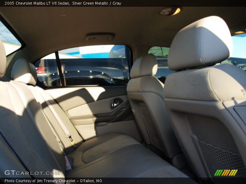 Silver Green Metallic / Gray 2005 Chevrolet Malibu LT V6 Sedan