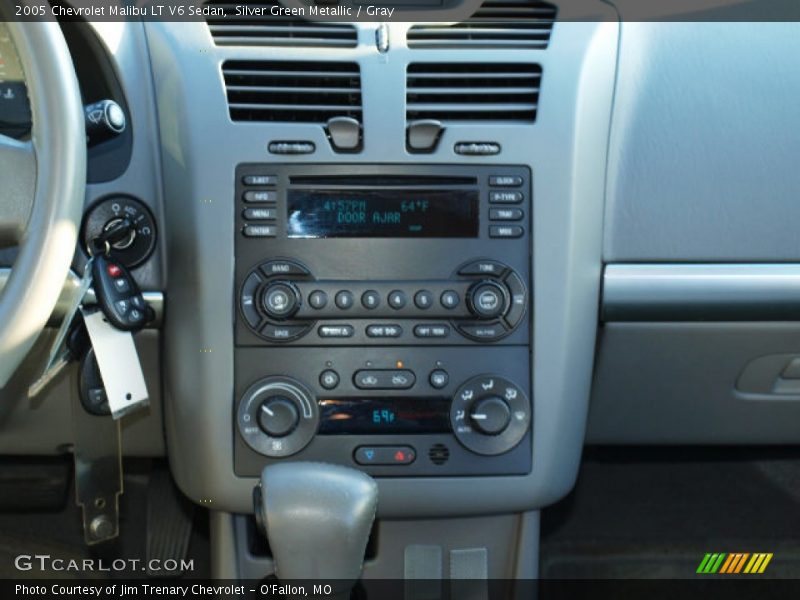 Silver Green Metallic / Gray 2005 Chevrolet Malibu LT V6 Sedan