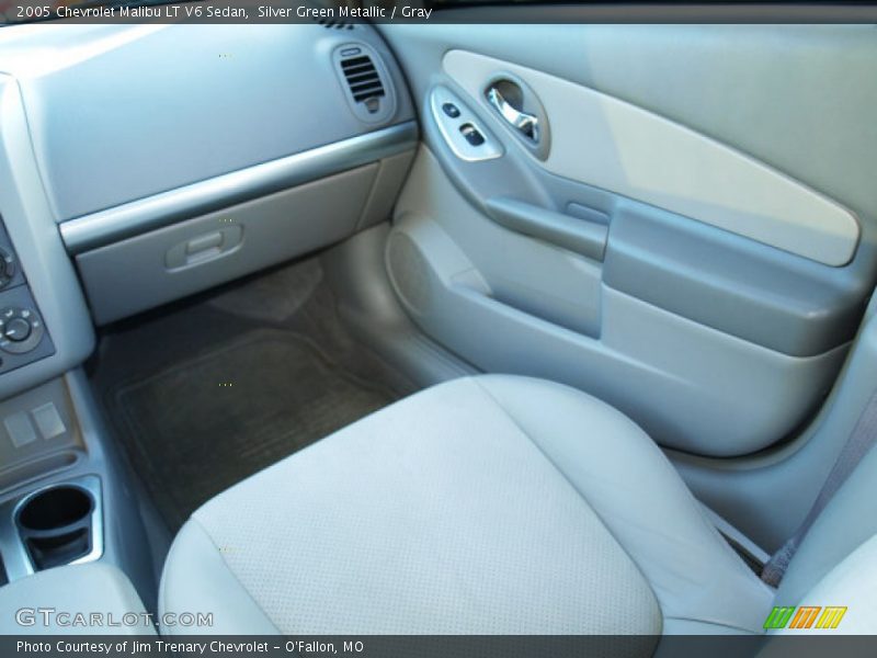 Silver Green Metallic / Gray 2005 Chevrolet Malibu LT V6 Sedan