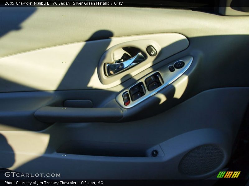 Silver Green Metallic / Gray 2005 Chevrolet Malibu LT V6 Sedan