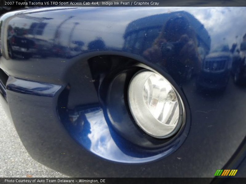 Indigo Ink Pearl / Graphite Gray 2007 Toyota Tacoma V6 TRD Sport Access Cab 4x4