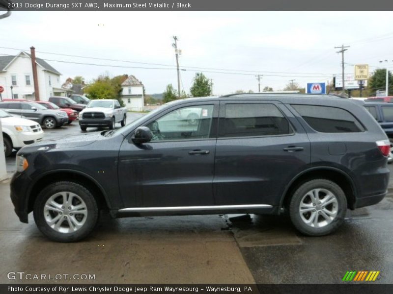 Maximum Steel Metallic / Black 2013 Dodge Durango SXT AWD