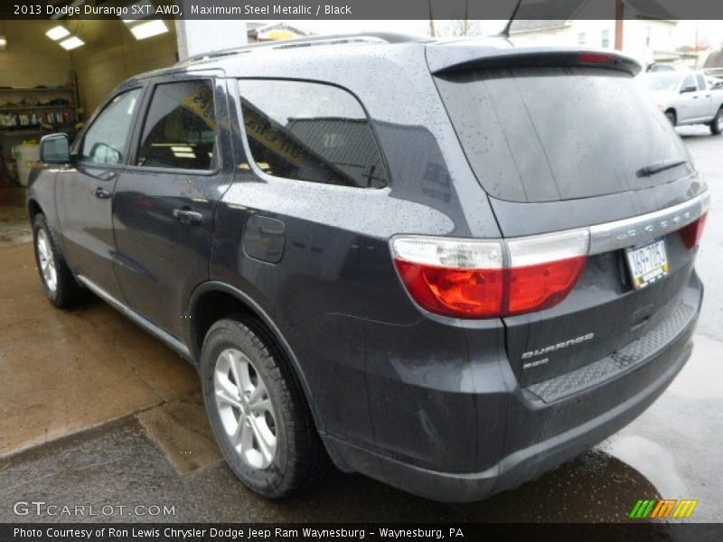 Maximum Steel Metallic / Black 2013 Dodge Durango SXT AWD