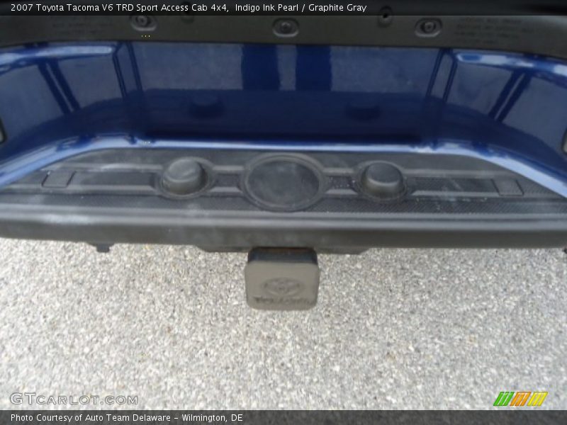 Indigo Ink Pearl / Graphite Gray 2007 Toyota Tacoma V6 TRD Sport Access Cab 4x4