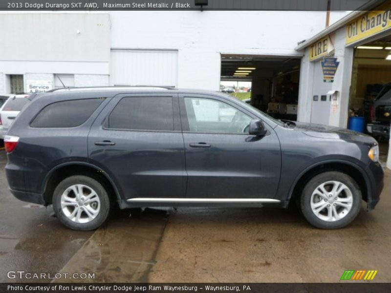 Maximum Steel Metallic / Black 2013 Dodge Durango SXT AWD